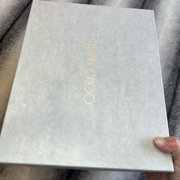 Jimmy Choo Dochas 100 Citrus Velvet Jewel Trim Heels Sandals - Picture 11 of 11